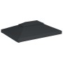 Toldo de cenador 2 niveles 310 g/m² 4x3 m gris antracita de vidaXL, Cubiertas para carpas y cenadores - Ref: Foro24-44758, Pr...