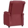 Sillón de masaje de cuero sintético rojo tinto de , Sillones de masaje eléctricos - Ref: Foro24-348465, Precio: 199,52 €, Des...