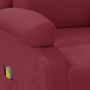 Sillón de masaje de cuero sintético rojo tinto de , Sillones de masaje eléctricos - Ref: Foro24-348465, Precio: 201,63 €, Des...