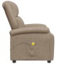 Sillón de masaje de cuero sintético color capuchino de , Sillones de masaje eléctricos - Ref: Foro24-348467, Precio: 228,13 €...