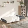 2-Sitzer-Schlafsofa mit zwei Kissen aus hellgrauem Stoff von , Sofas - Ref: Foro24-375792, Preis: 252,43 €, Rabatt: %