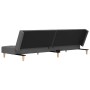 Sofá cama de 2 plazas con dos almohadas tela gris claro de , Sofás - Ref: Foro24-375792, Precio: 257,86 €, Descuento: %