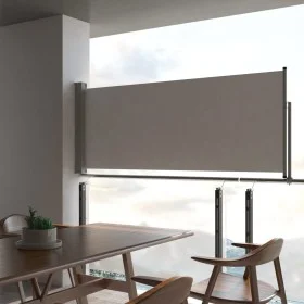 Retractable side awning for patio 100x300 cm gray by vidaXL, Umbrellas - Ref: Foro24-45186, Price: 80,13 €, Discount: %
