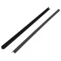 5 units of black WPC angular moldings 170 cm by vidaXL, Floors and carpets - Ref: Foro24-45020, Price: 50,69 €, Discount: %