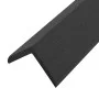 5 units of black WPC angular moldings 170 cm by vidaXL, Floors and carpets - Ref: Foro24-45020, Price: 50,69 €, Discount: %