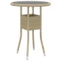 Juego de muebles de jardín de 5 piezas ratán sintético beige de , Conjuntos de jardín - Ref: Foro24-3058470, Precio: 252,41 €...