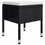 Juego de comedor de jardín de 5 piezas negro de , Conjuntos de jardín - Ref: Foro24-3068743, Precio: 351,21 €, Descuento: %