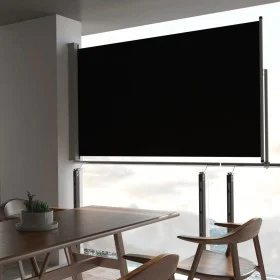 Toldo lateral retráctil para patio 140x300 cm negro de vidaXL, Sombrillas - Ref: Foro24-45190, Precio: 58,15 €, Descuento: %