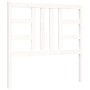 Estructura de cama con cabecero madera maciza blanco 100x200 cm de , Camas y somieres - Ref: Foro24-3193912, Precio: 111,77 €...