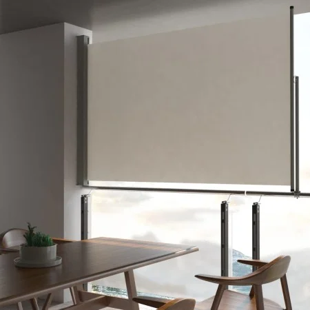 Toldo lateral retráctil para patio 160x300 cm crema de vidaXL, Sombrillas - Ref: Foro24-45194, Precio: 67,42 €, Descuento: %