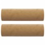 Sofá de 3 plazas con cojines terciopelo marrón 180 cm de , Sofás - Ref: Foro24-3200898, Precio: 327,22 €, Descuento: %