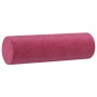 Sofá de 2 plazas con cojines terciopelo rojo tinto 140 cm de , Sofás - Ref: Foro24-3200885, Precio: 244,44 €, Descuento: %