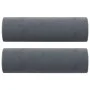 Sofá de 2 plazas con cojines terciopelo gris oscuro 120 cm de , Sofás - Ref: Foro24-3200872, Precio: 219,95 €, Descuento: %