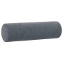 Sofá de 2 plazas con cojines terciopelo gris oscuro 120 cm de , Sofás - Ref: Foro24-3200872, Precio: 205,63 €, Descuento: %