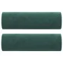 Sofá de 3 plazas con cojines terciopelo verde oscuro 180 cm de , Sofás - Ref: Foro24-3200893, Precio: 332,99 €, Descuento: %