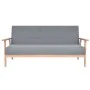 Juego de sofás de 2 piezas tela gris claro de , Sofás - Ref: Foro24-275177, Precio: 415,64 €, Descuento: %