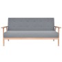 Juego de sofás de 2 piezas tela gris claro de , Sofás - Ref: Foro24-275177, Precio: 455,69 €, Descuento: %
