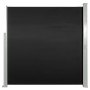 Toldo lateral retráctil 140x300 cm negro de vidaXL, Sombrillas - Ref: Foro24-45353, Precio: 73,01 €, Descuento: %