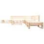 Juego de muebles de palets de jardín 6 piezas madera natural de , Conjuntos de jardín - Ref: Foro24-277494, Precio: 374,82 €,...