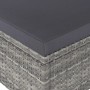 Juego de silla de jardín y taburete 4 piezas ratán PE gris de , Sillas de jardín - Ref: Foro24-310615, Precio: 208,98 €, Desc...
