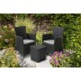 Keter Set de comedor de jardín 3 piezas Iowa grafito 223929 de , Conjuntos de jardín - Ref: Foro24-408935, Precio: 196,27 €, ...