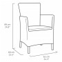 Keter Set de comedor de jardín 3 piezas Iowa grafito 223929 de , Conjuntos de jardín - Ref: Foro24-408935, Precio: 196,27 €, ...