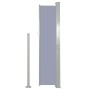 Toldo lateral retráctil 140x300 cm gris de vidaXL, Sombrillas - Ref: Foro24-45357, Precio: 74,09 €, Descuento: %