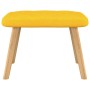 Silla de relajación taburete tela amarillo de , Sillones - Ref: Foro24-327541, Precio: 94,15 €, Descuento: %