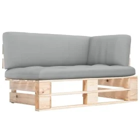 Corner sofa made of impregnated pine wood garden pallets by , Modular outdoor sofas - Ref: Foro24-3066603, Price: 134,93 €, D...