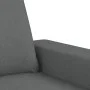 3-seater sofa with stool in dark gray fabric 180 cm by , Sofas - Ref: Foro24-3201152, Price: 328,27 €, Discount: %