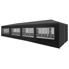 Carpa para fiestas gris antracita 3x12 m de vidaXL, Carpas y cenadores - Ref: Foro24-45106, Precio: 201,83 €, Descuento: %