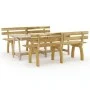 Juego de comedor de jardín 3 piezas madera de pino impregnada de , Conjuntos de jardín - Ref: Foro24-3096605, Precio: 475,20 ...
