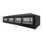 Carpa para fiestas gris antracita 3x12 m de vidaXL, Carpas y cenadores - Ref: Foro24-45106, Precio: 201,83 €, Descuento: %