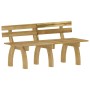 Juego de comedor de jardín 3 piezas madera de pino impregnada de , Conjuntos de jardín - Ref: Foro24-3096605, Precio: 481,68 ...