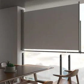 Retractable side awning for patio 160x300 cm gray by vidaXL, Umbrellas - Ref: Foro24-45195, Price: 69,30 €, Discount: %