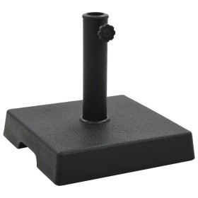 Base de sombrilla cuadrada de poliresina negra 8 kg de vidaXL, Bases para sombrillas - Ref: Foro24-45206, Precio: 52,89 €, De...
