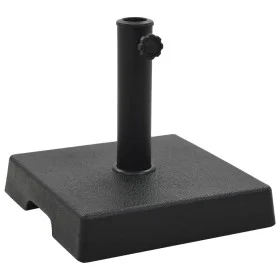 Square black polyresin parasol base 8 kg by vidaXL, Umbrella bases - Ref: Foro24-45206, Price: 33,37 €, Discount: %
