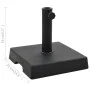 Base de sombrilla cuadrada de poliresina negra 8 kg de vidaXL, Bases para sombrillas - Ref: Foro24-45206, Precio: 33,37 €, De...
