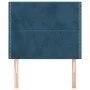 Headboards 2 units of dark blue velvet 80x5x78/88 cm by , Headboards and footboards - Ref: Foro24-3116226, Price: 58,54 €, Di...