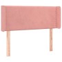 Cabecero de terciopelo rosa 103x16x78/88 cm de , Cabeceros y pies de cama - Ref: Foro24-3118675, Precio: 52,91 €, Descuento: %