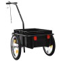 Remolque de bicicleta/carrito de mano acero azul 155x60x83 cm de vidaXL, Remolques para bicicletas - Ref: Foro24-91772, Preci...