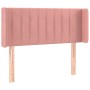 Cabecero con LED de terciopelo rosa 83x16x78/88 cm de , Cabeceros y pies de cama - Ref: Foro24-3123509, Precio: 49,67 €, Desc...