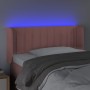 Cabecero con LED de terciopelo rosa 83x16x78/88 cm de , Cabeceros y pies de cama - Ref: Foro24-3123509, Precio: 49,67 €, Desc...