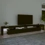 Mueble de TV con luces LED negro 290x36,5x40 cm de , Muebles TV - Ref: Foro24-3152803, Precio: 214,46 €, Descuento: %