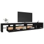 Mueble de TV con luces LED negro 290x36,5x40 cm de , Muebles TV - Ref: Foro24-3152803, Precio: 214,46 €, Descuento: %