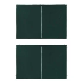 Party tent walls with zipper 2 pcs PE green by vidaXL, Tents and gazebos - Ref: Foro24-45120, Price: 22,12 €, Discount: %