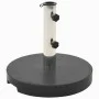 Base de sombrilla de granito redonda negra 20 kg de vidaXL, Bases para sombrillas - Ref: Foro24-45068, Precio: 67,46 €, Descu...