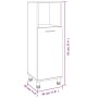 Set de muebles de baño 3 pzas madera contrachapada roble marrón de , Muebles de baño - Ref: Foro24-3187611, Precio: 158,30 €,...
