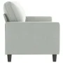 Sofá de 3 plazas terciopelo gris claro 180 cm de , Sofás - Ref: Foro24-359209, Precio: 307,23 €, Descuento: %
