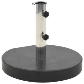 Base de sombrilla de granito redonda negro 28,5 kg de vidaXL, Bases para sombrillas - Ref: Foro24-45064, Precio: 81,61 €, Des...